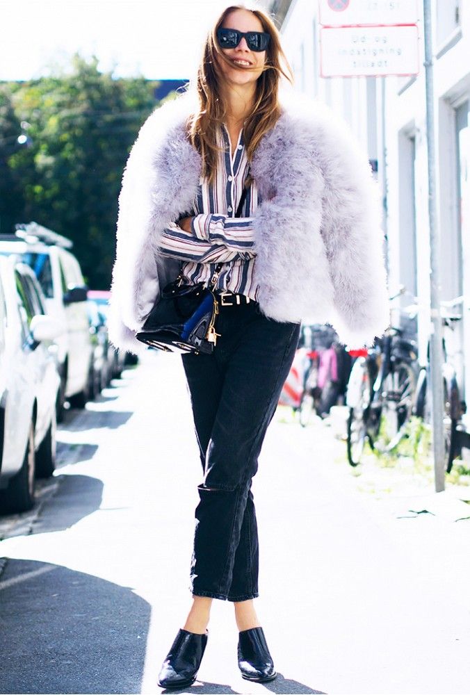 3 Ways To Wear Faux Fur In Fall - By 3 WAYS TO WEAR
